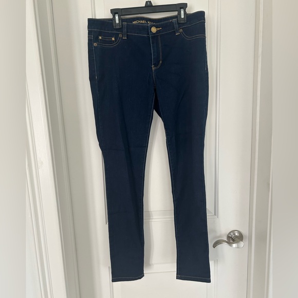 Michael Kors Dark Blue Skinny Jeans 8P - Picture 2 of 6